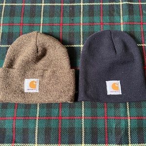 Two Carhartt Beanies